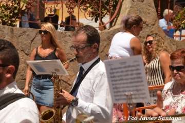 Misa y procesión religiosa en La Viña (Foto Francisco Javier Santana)